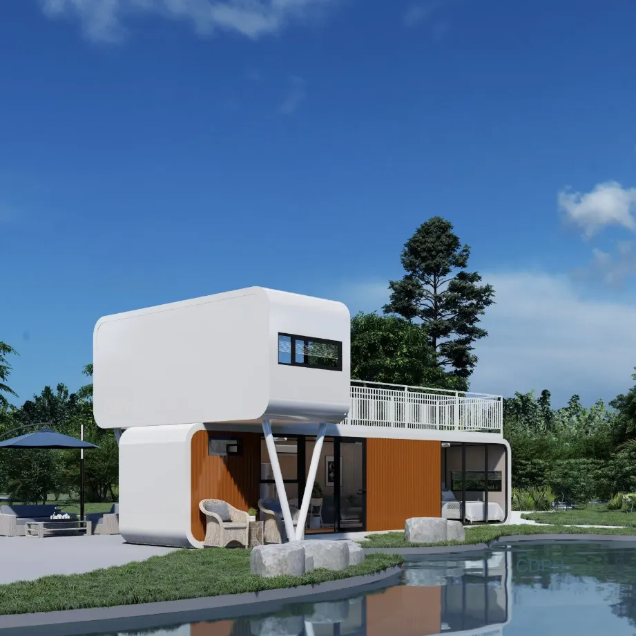 Foto Apple Cabin 18 — Doctor Haus catalogo modulari prefabbricati