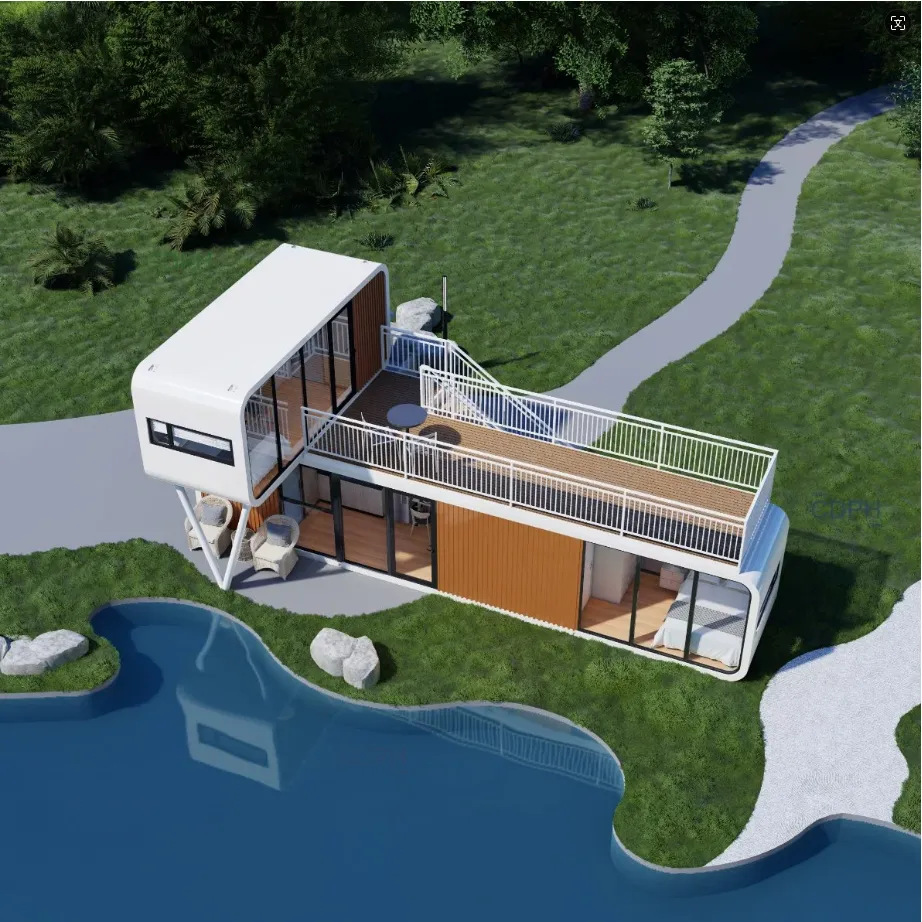 Foto Apple Cabin 19 — Doctor Haus catalogo modulari prefabbricati