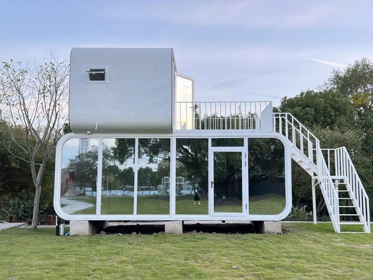Foto Apple Cabin 27 — Doctor Haus catalogo modulari prefabbricati