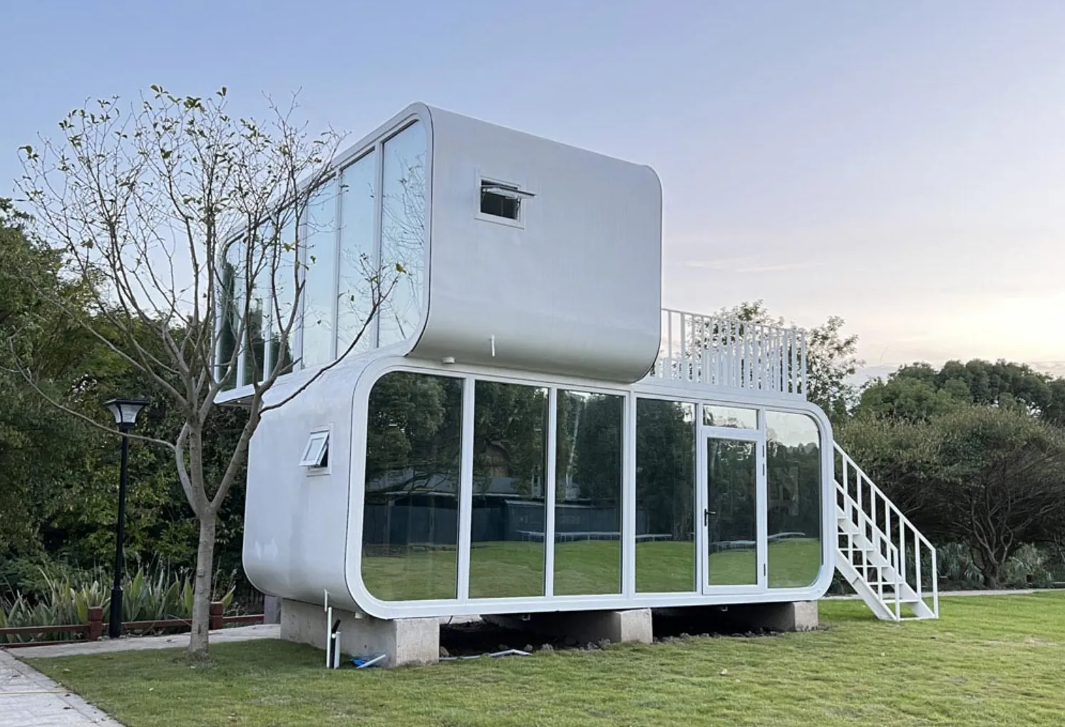 Foto Apple Cabin 28 — Doctor Haus catalogo modulari prefabbricati
