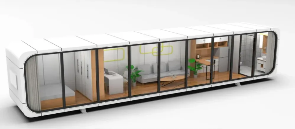 Foto Apple Cabin 31 — Doctor Haus catalogo modulari prefabbricati
