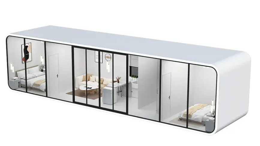 Foto Apple Cabin 32 — Doctor Haus catalogo modulari prefabbricati