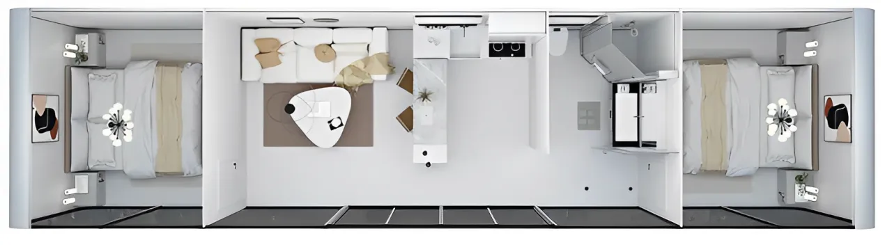 Foto Apple Cabin 33 — Doctor Haus catalogo modulari prefabbricati
