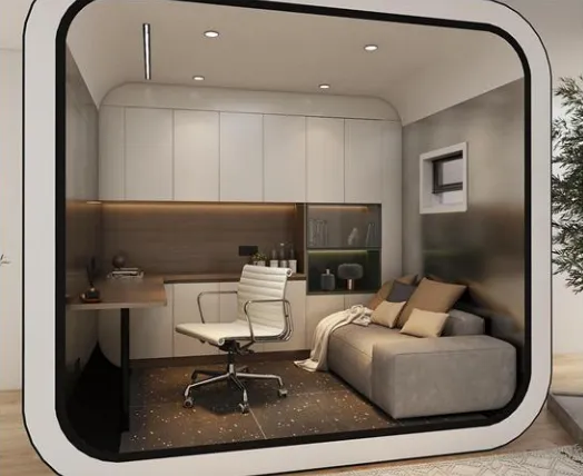 Foto Apple Cabin 35 — Doctor Haus catalogo modulari prefabbricati