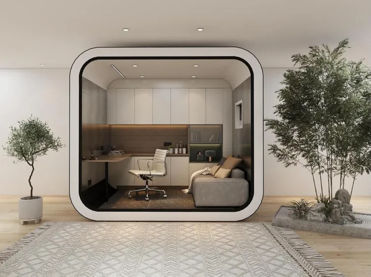 Foto Apple Cabin 37 — Doctor Haus catalogo modulari prefabbricati