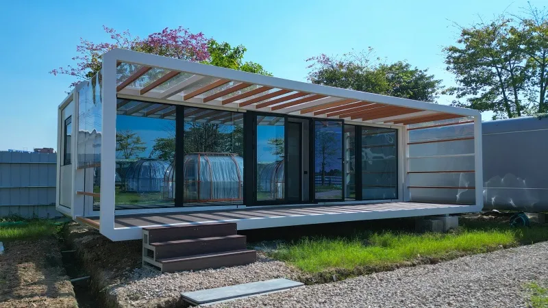 Foto Apple Cabin 41 — Doctor Haus catalogo modulari prefabbricati