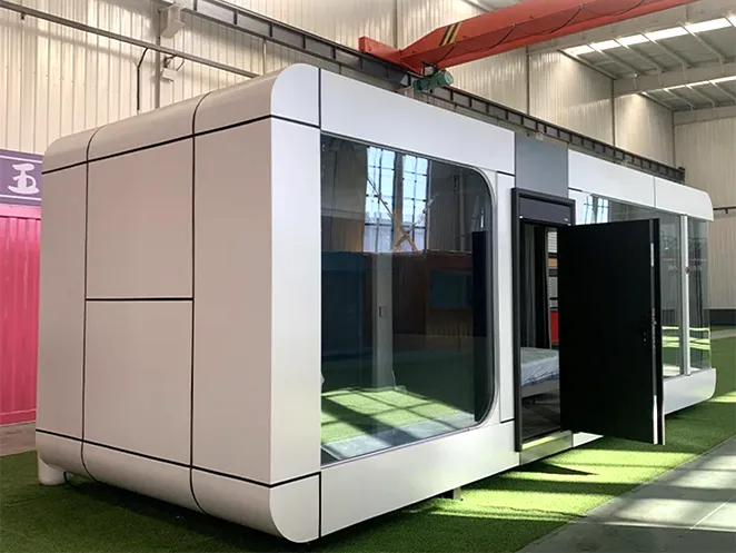 Foto Apple Cabin 43 — Doctor Haus catalogo modulari prefabbricati
