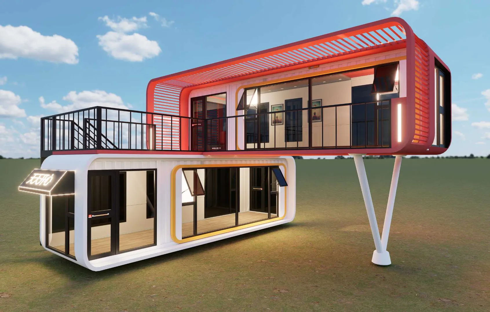 Foto Apple Cabin 46 — Doctor Haus catalogo modulari prefabbricati
