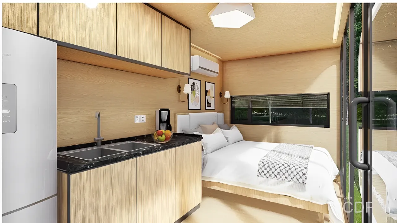 Foto Apple Cabin 7 — Doctor Haus catalogo modulari prefabbricati
